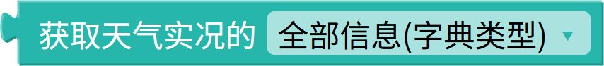 实时天气字段