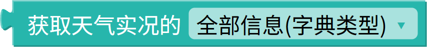 实时天气字段
