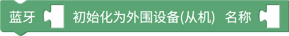 蓝牙从机初始化