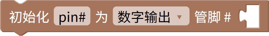 数字引脚初始化