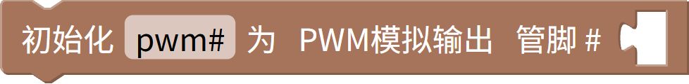PWM 初始化
