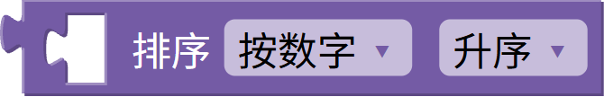 列表排序