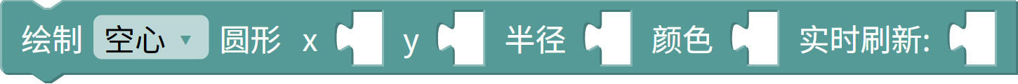 TFT 画圆