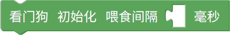 看门狗初始化