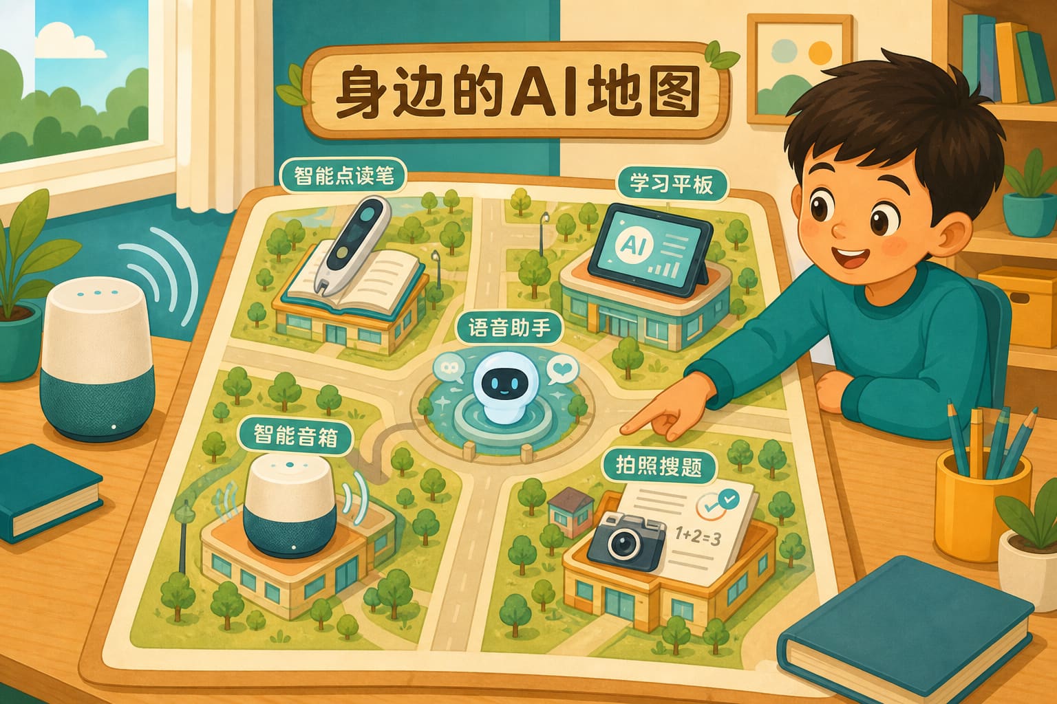 身边的AI地图