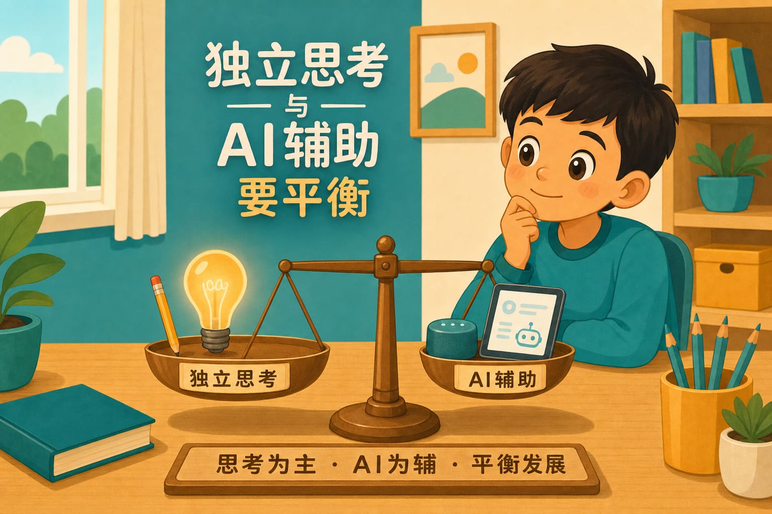 独立思考与AI辅助要平衡