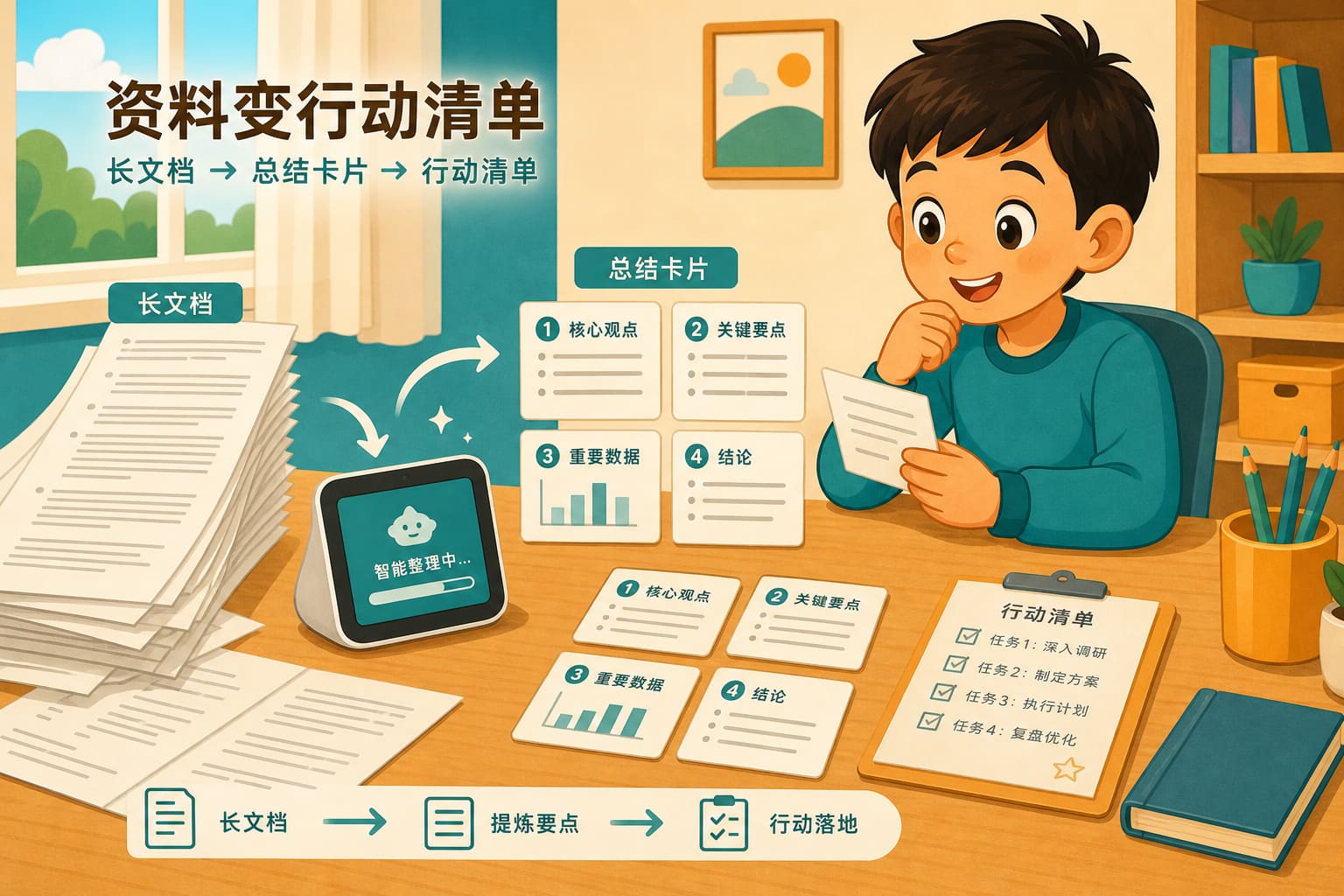 资料变行动清单