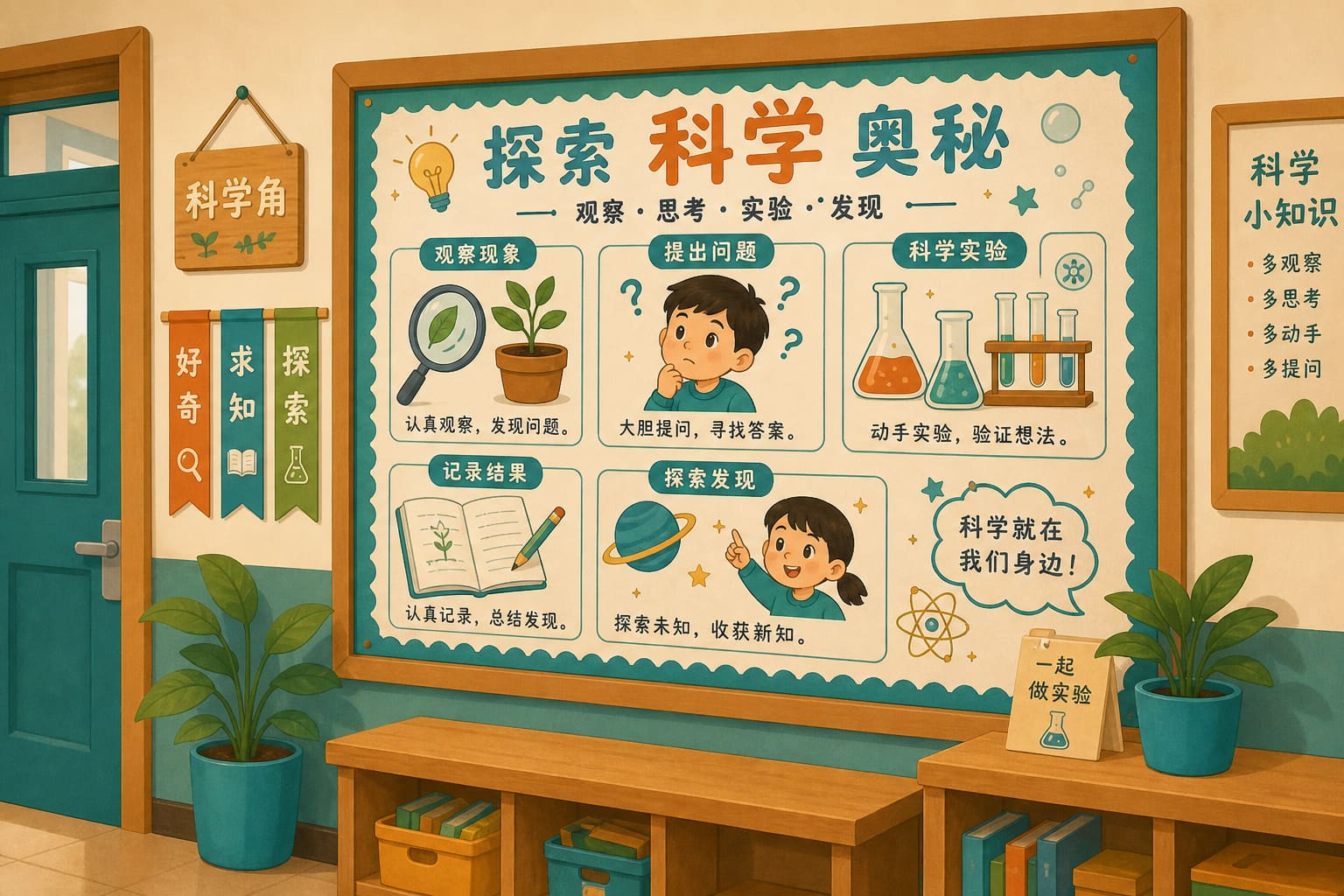 任务场景：世界读书日手抄报材料