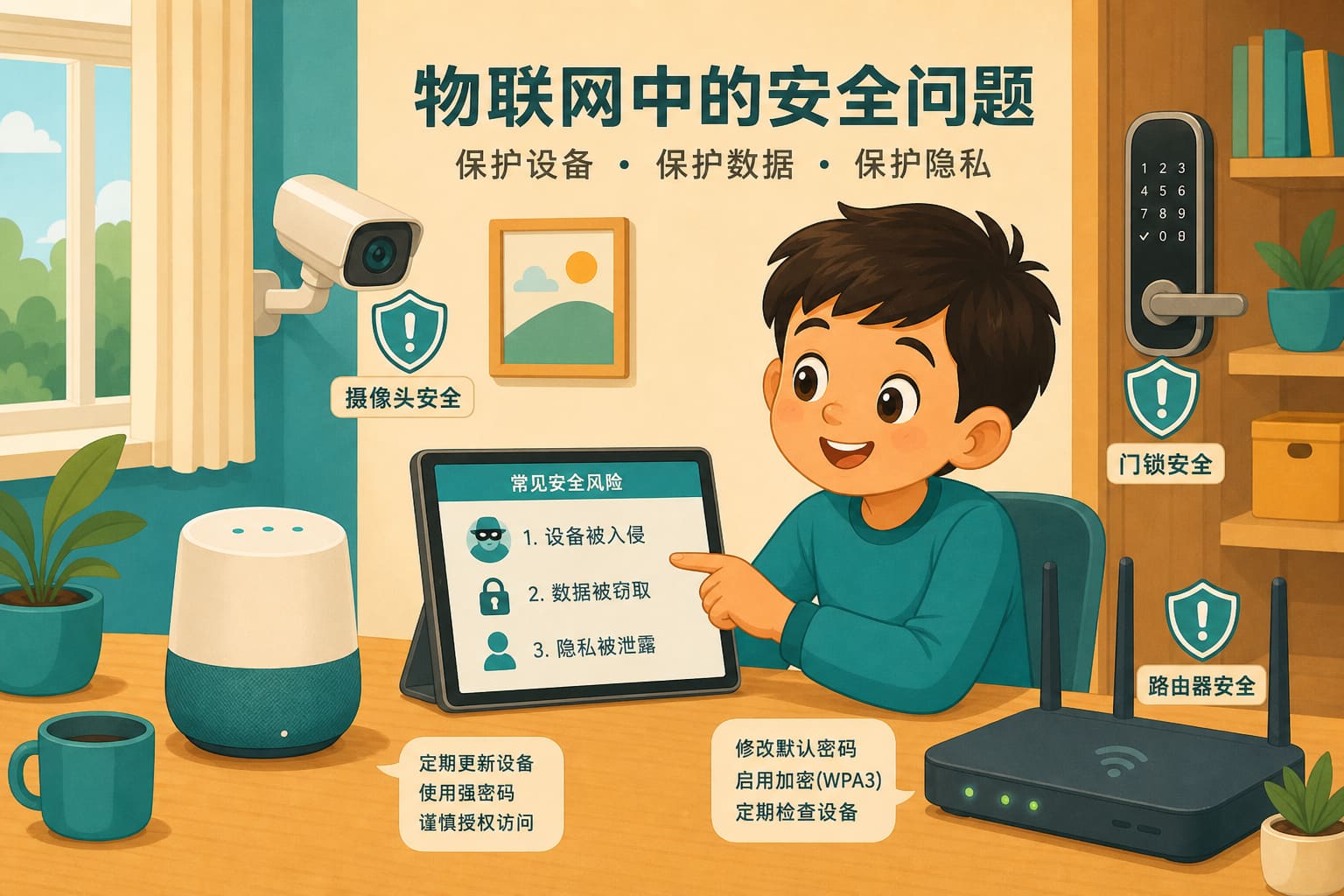 任务场景：危险提示——物联安全