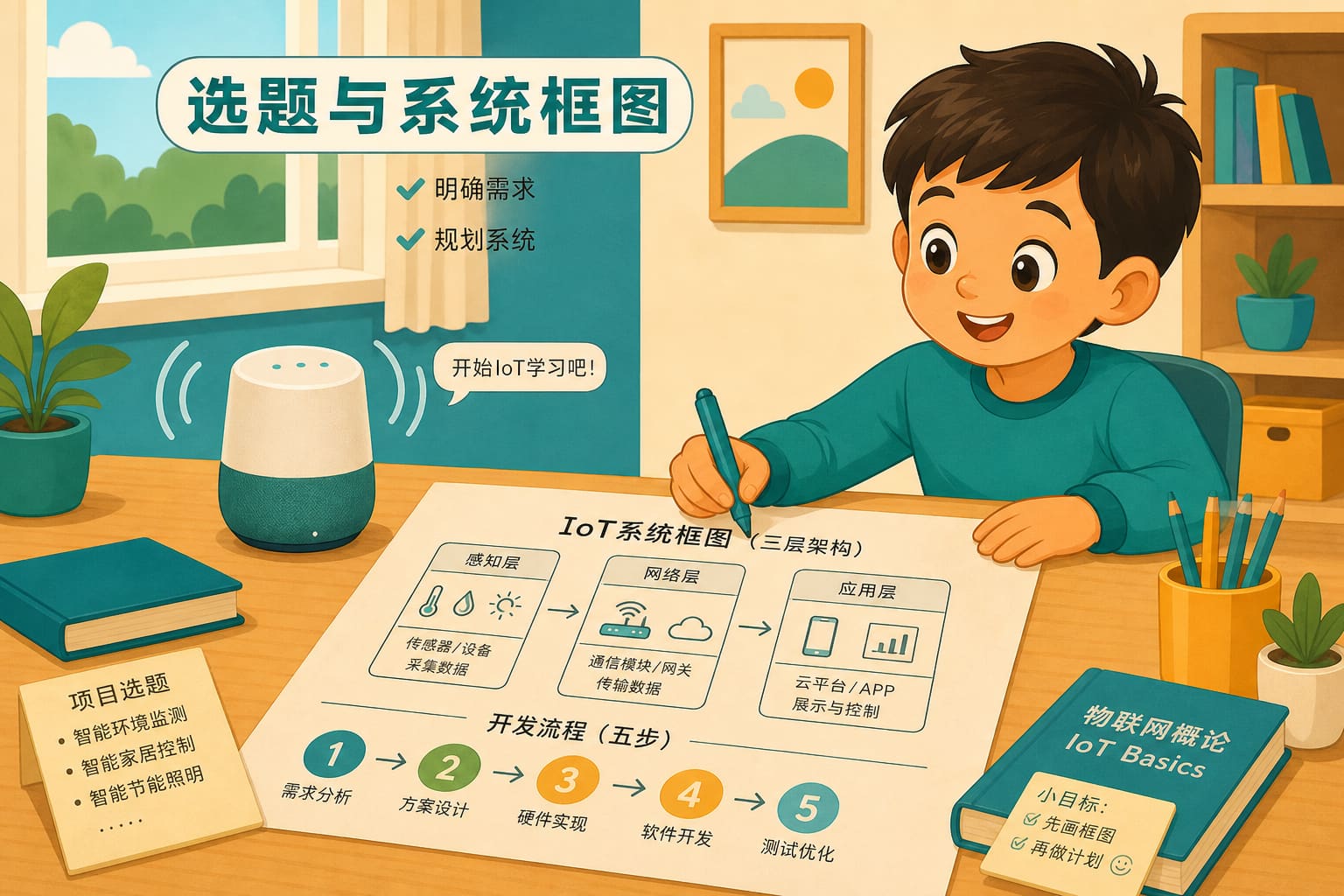 任务场景：选题——综合控制范例