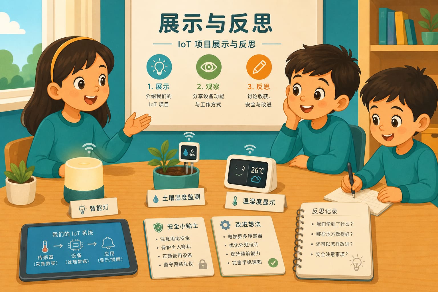 任务场景：展示与反思