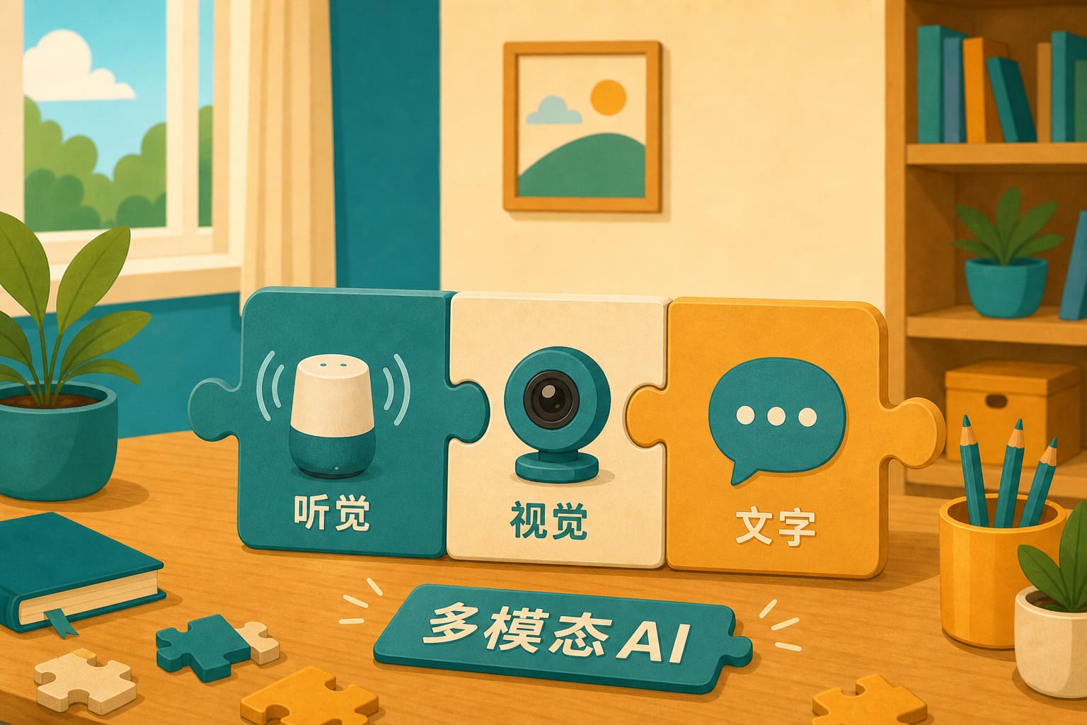 任务场景：物体翻译——多模态拼图