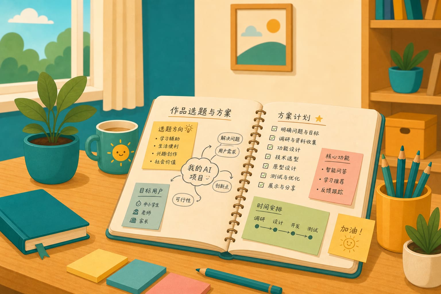 任务场景：拍照回放——作品选题