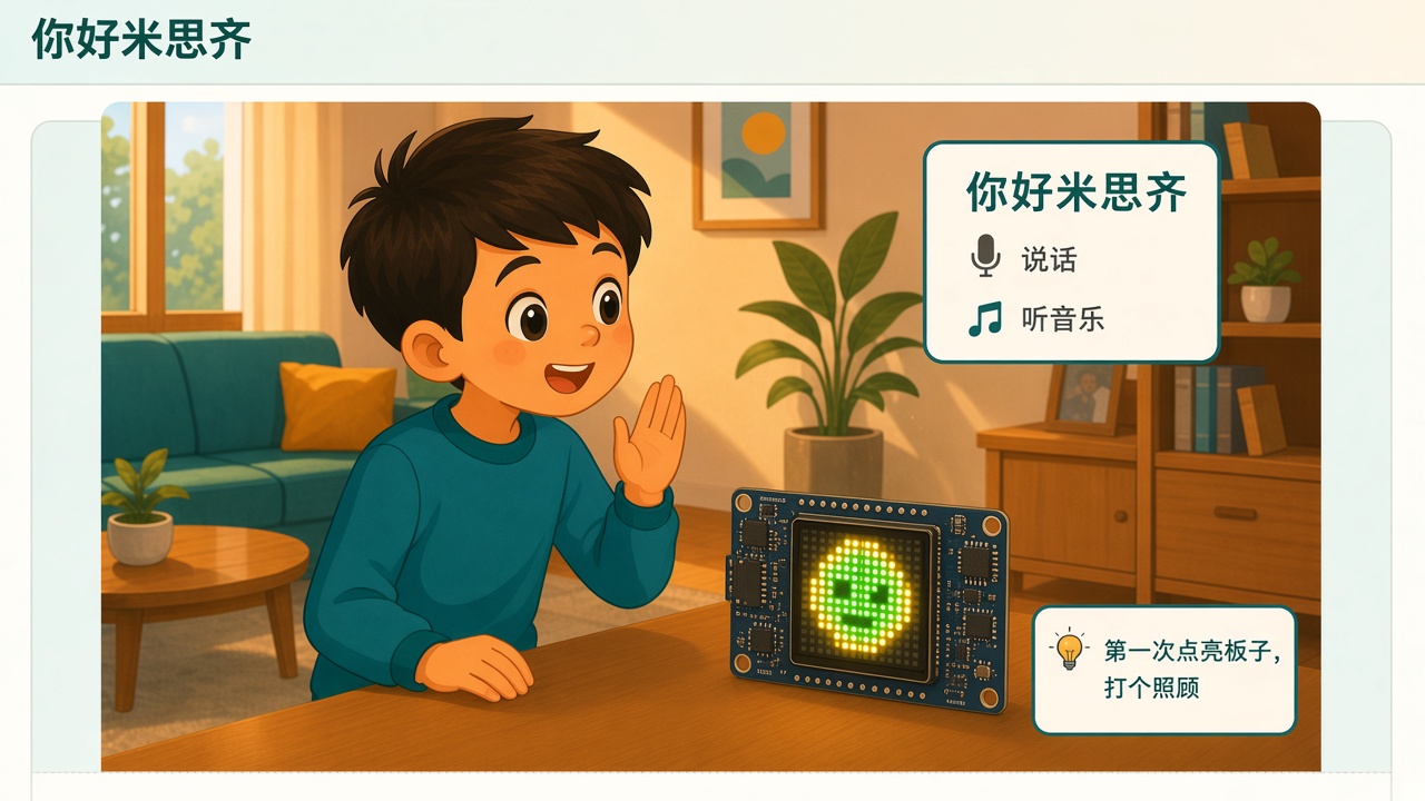 任务场景：你好米思齐