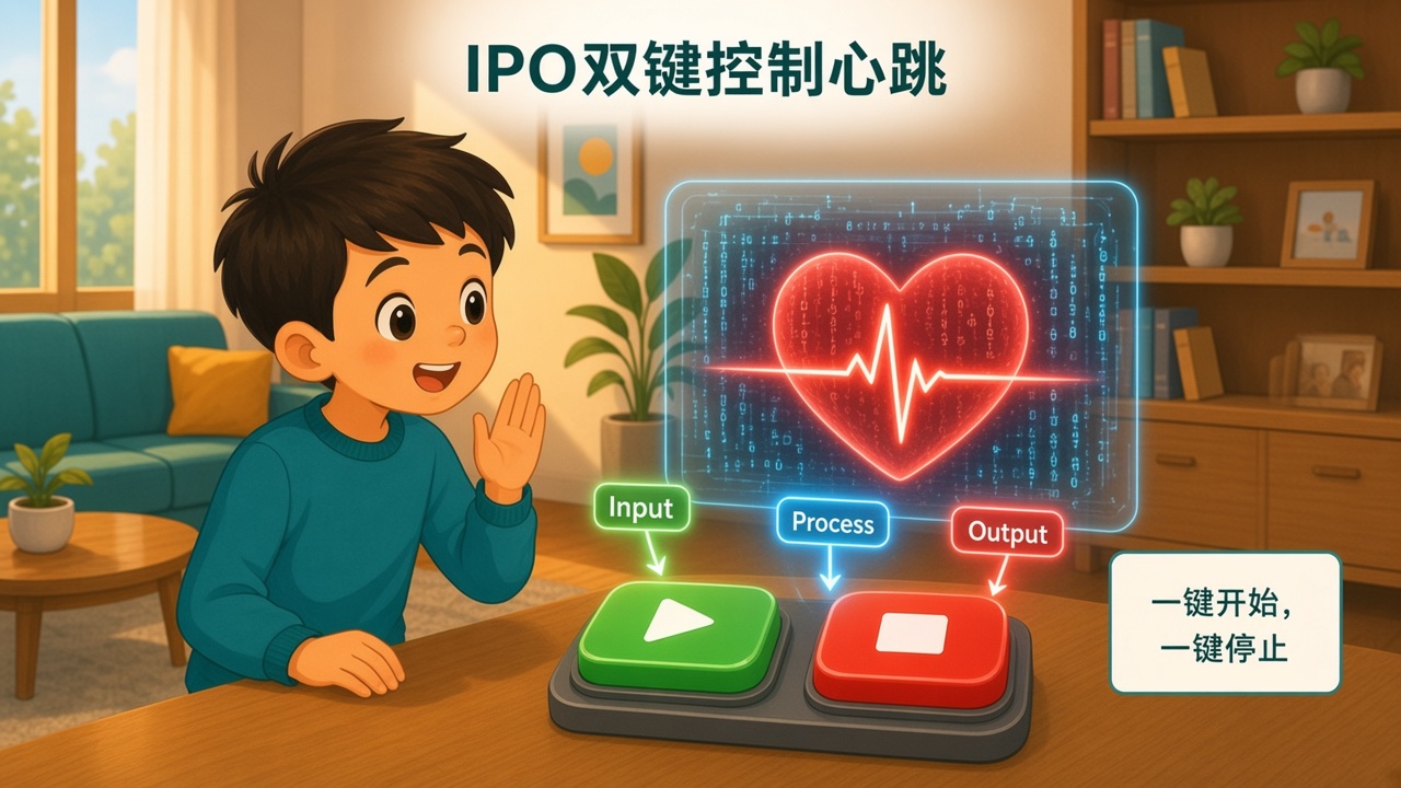 任务场景:IPO双键控制心跳