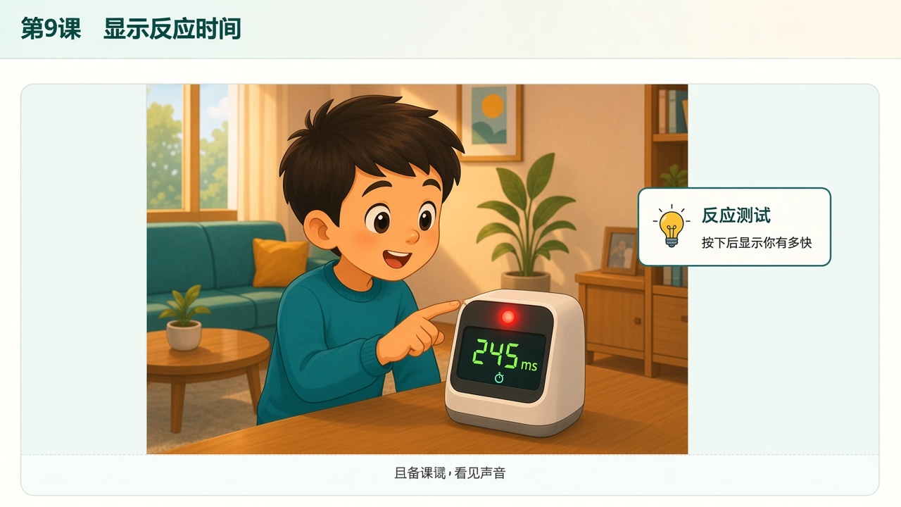 任务场景：显示反应时间