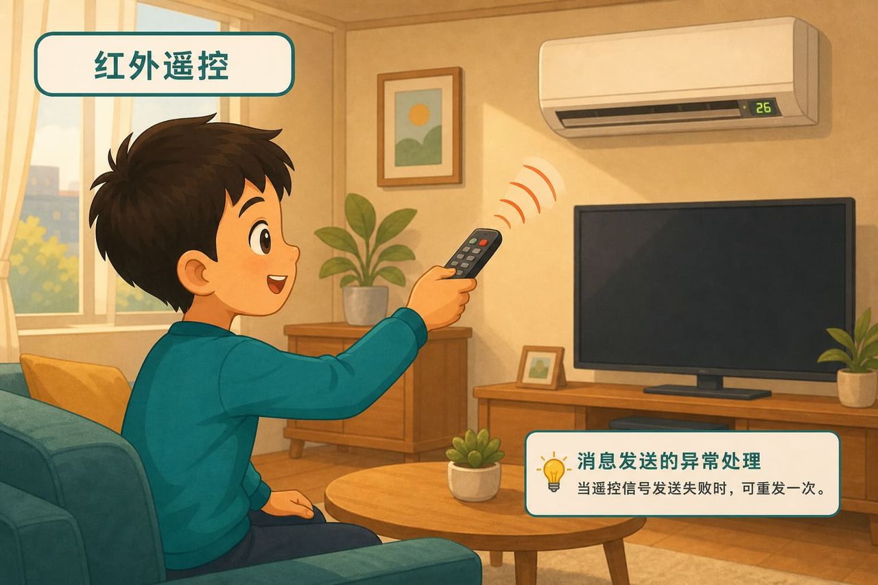 任务场景：消息发送的异常处理