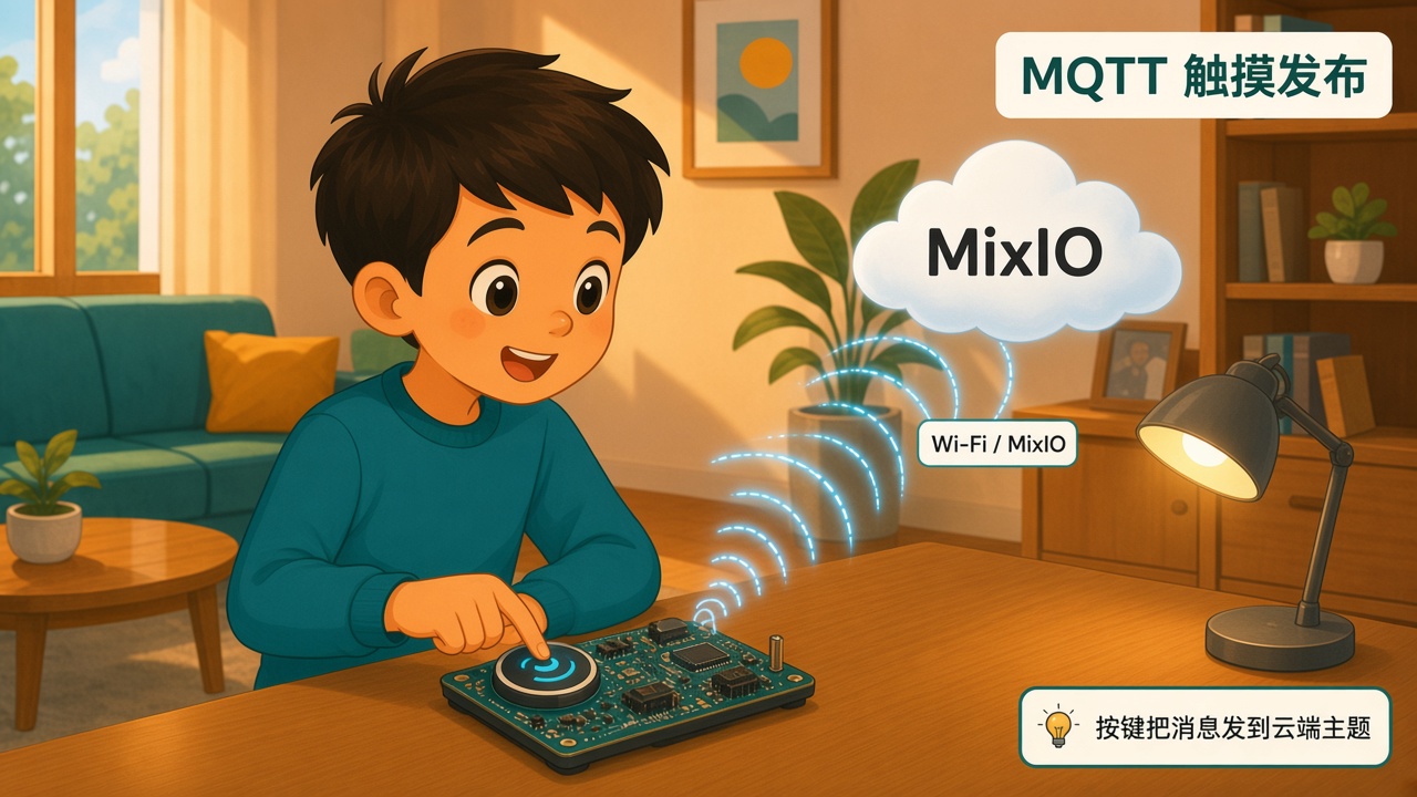 任务场景：MQTT 触摸发布