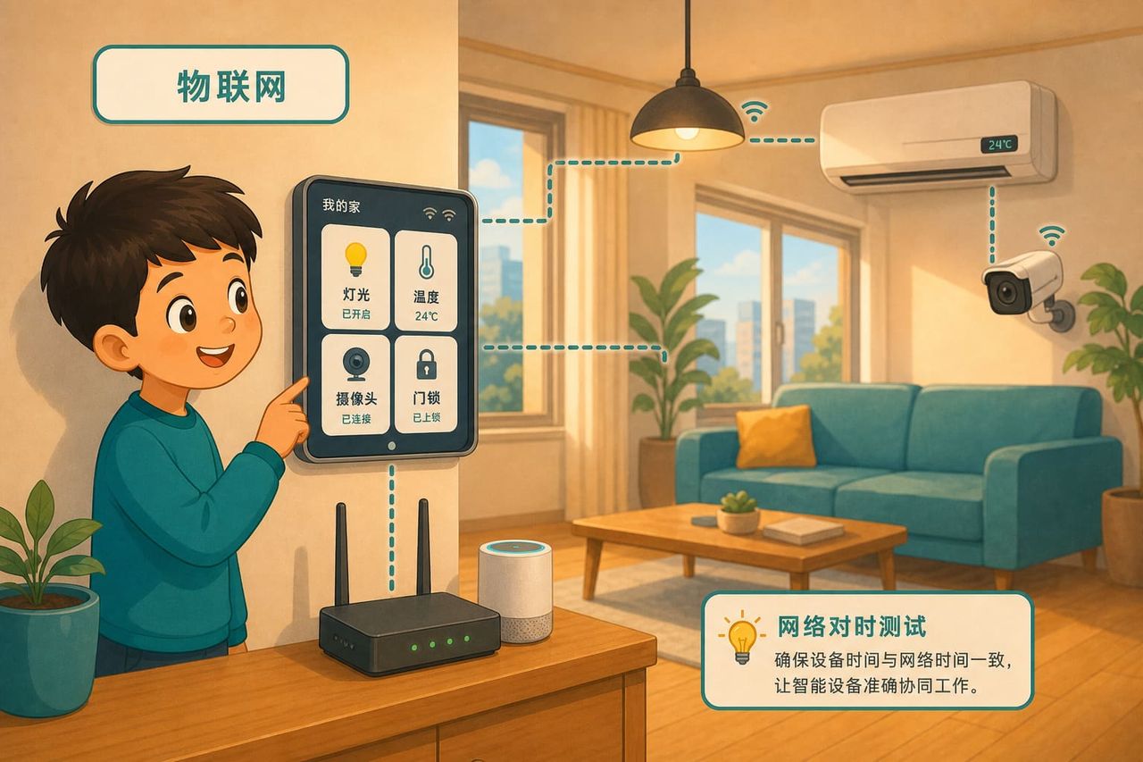 任务场景:网络NTP测试