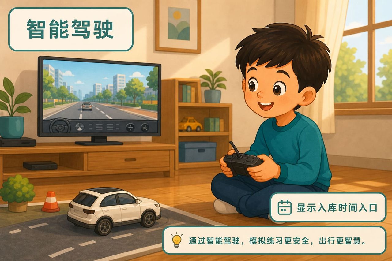 任务场景：显示入库时间入口