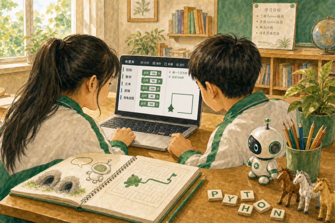 写给初中生的 Python 学习封面