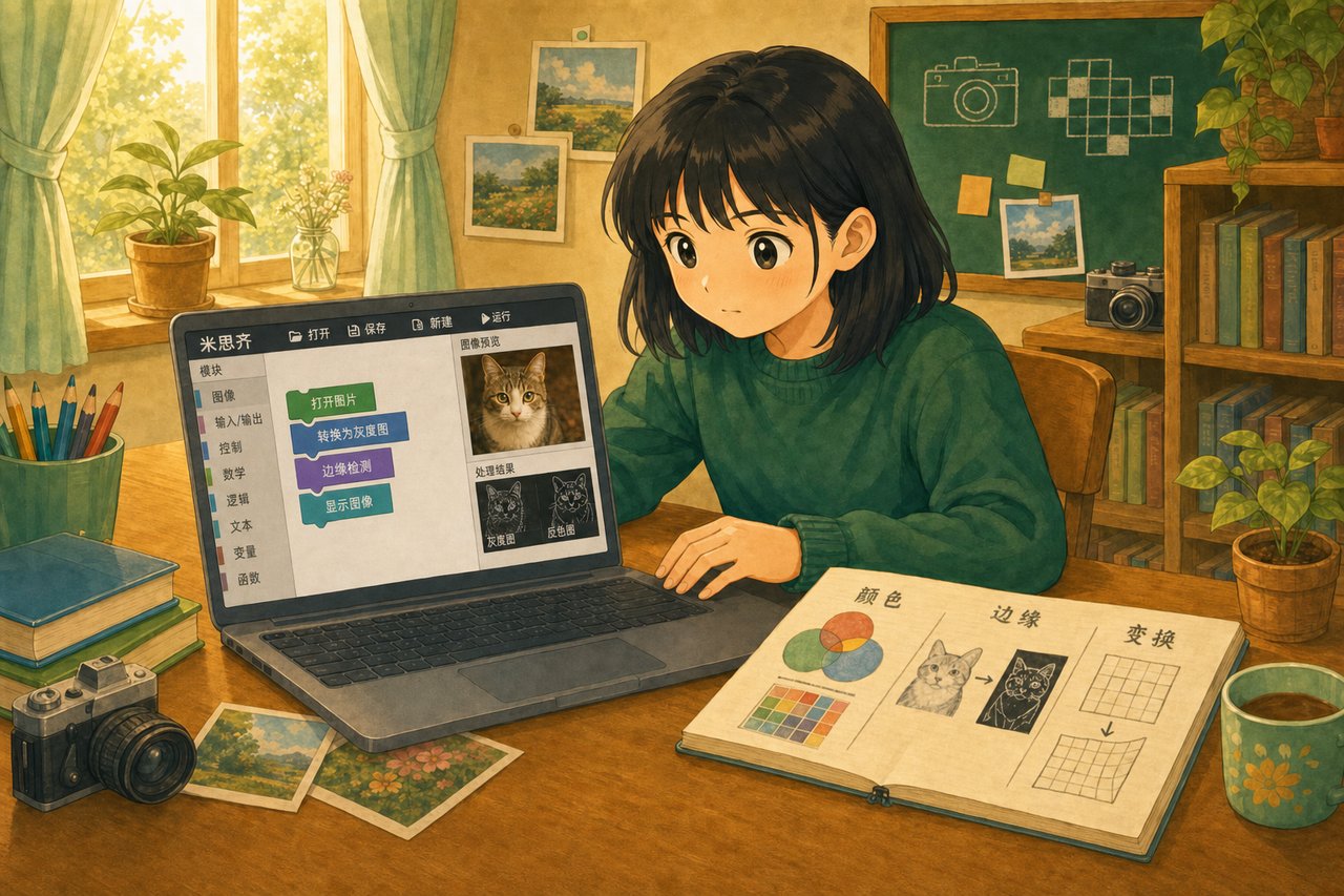 写给初中生的 OpenCV 学习封面