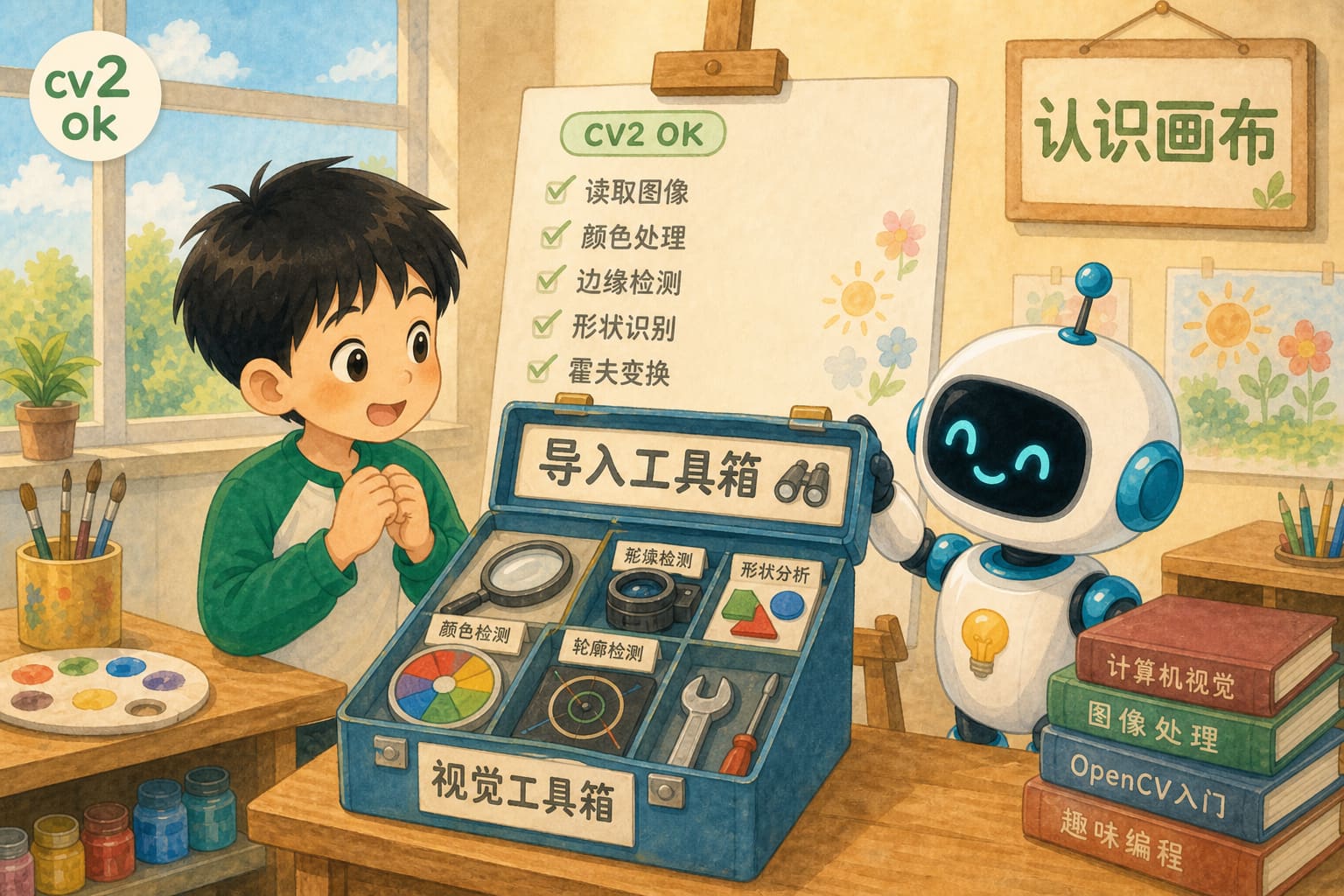 打开 cv2 工具箱
