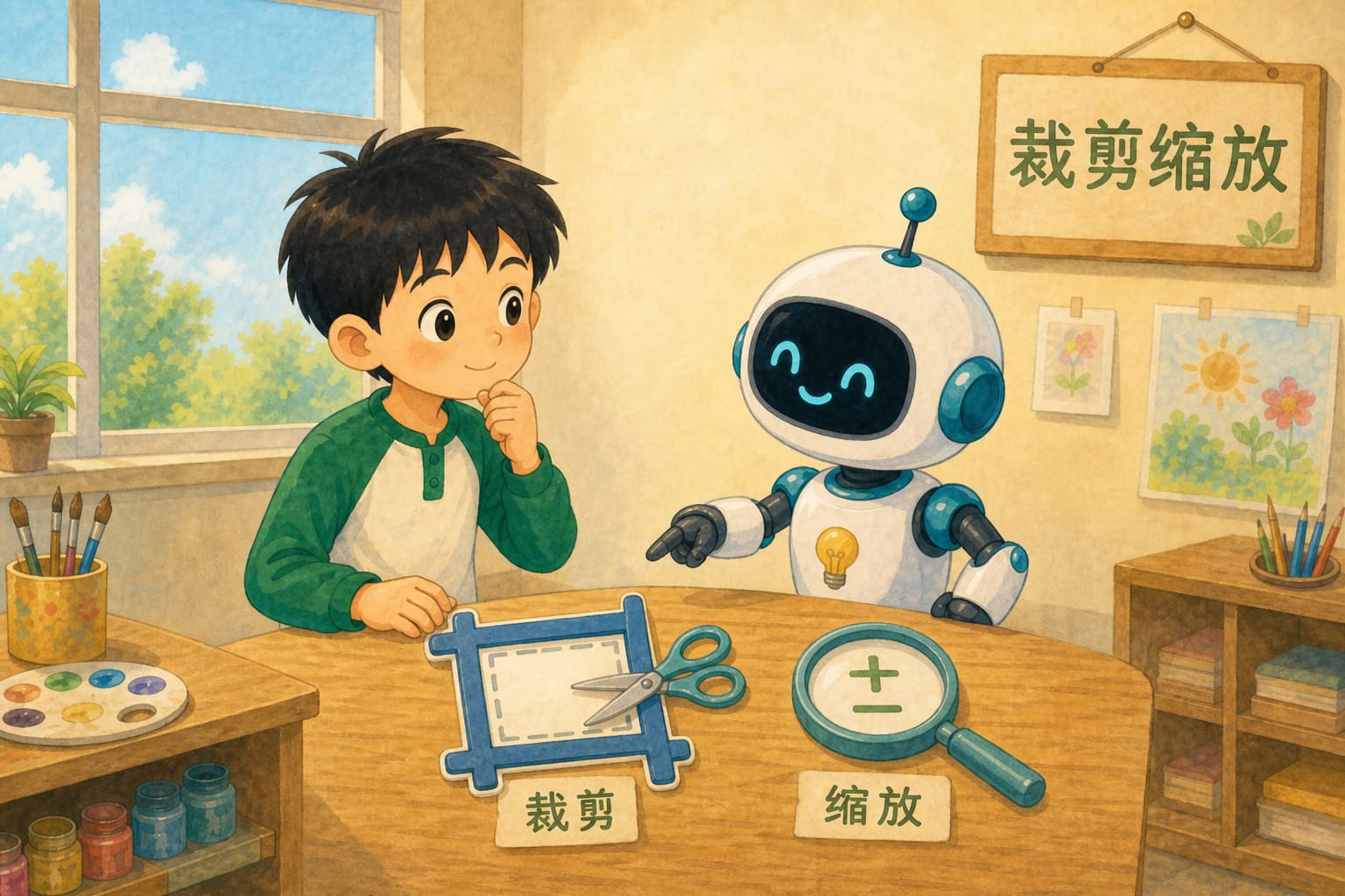 裁剪与缩放