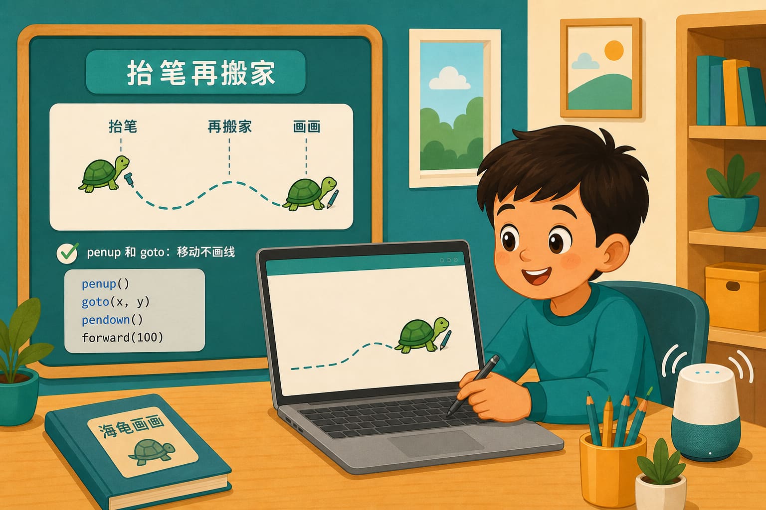 任务场景：抬笔搬家