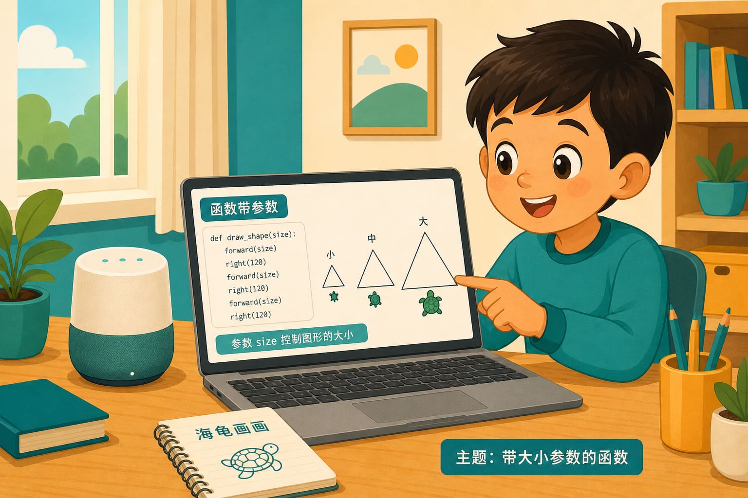 任务场景：带参数的万能图形