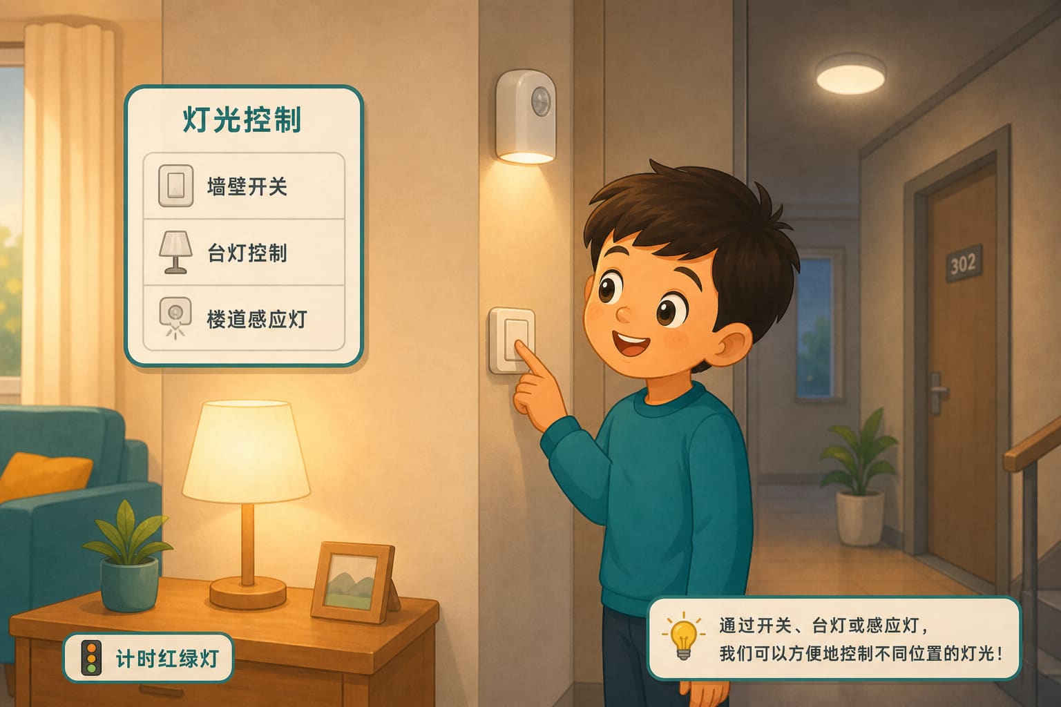 任务场景：计时红绿灯