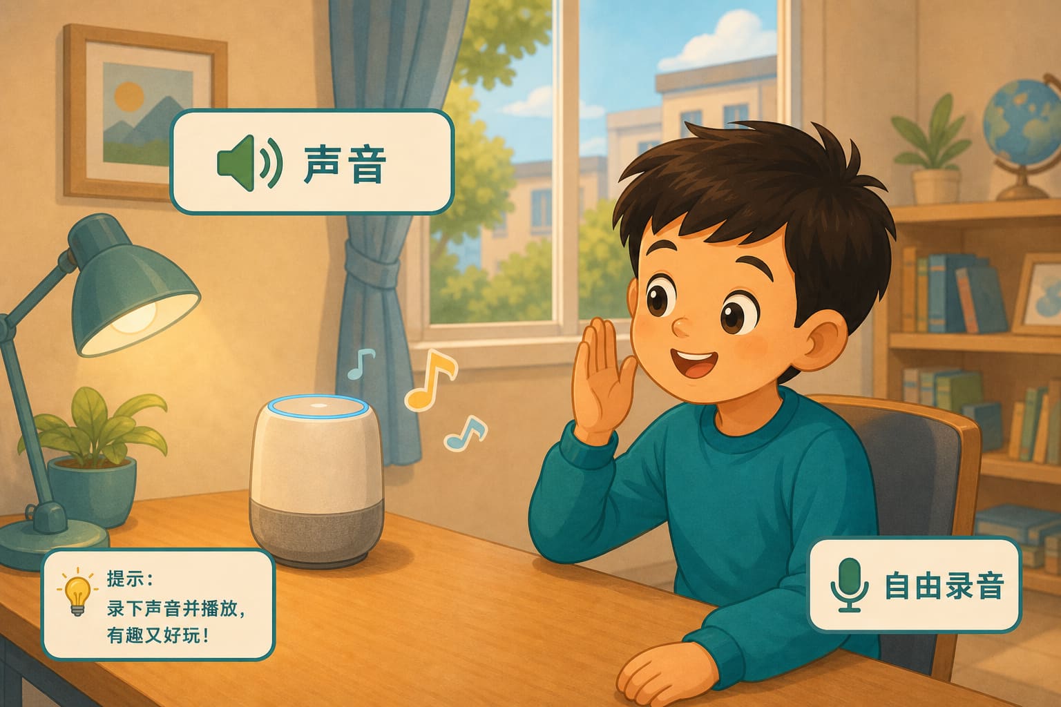 任务场景：自由录音