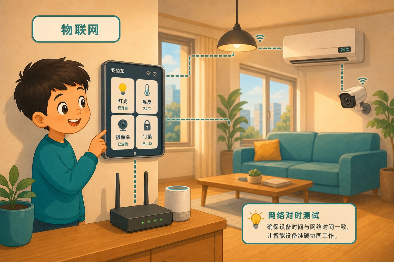 任务场景：网络NTP测试