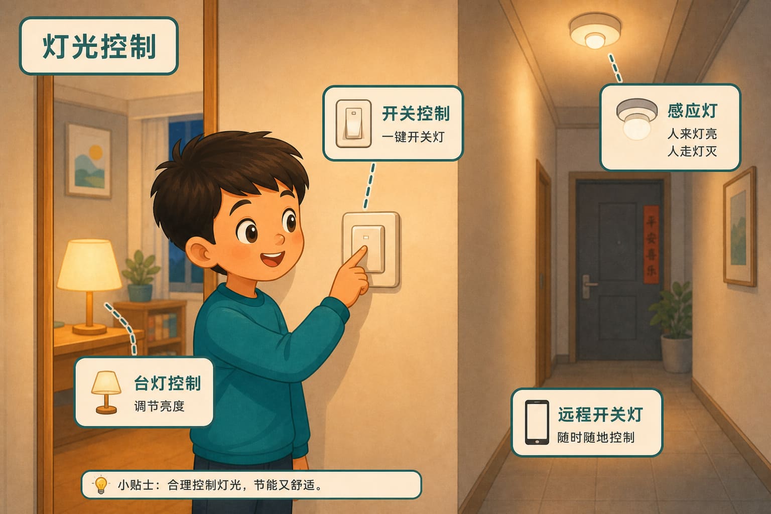 任务场景：远程开关灯