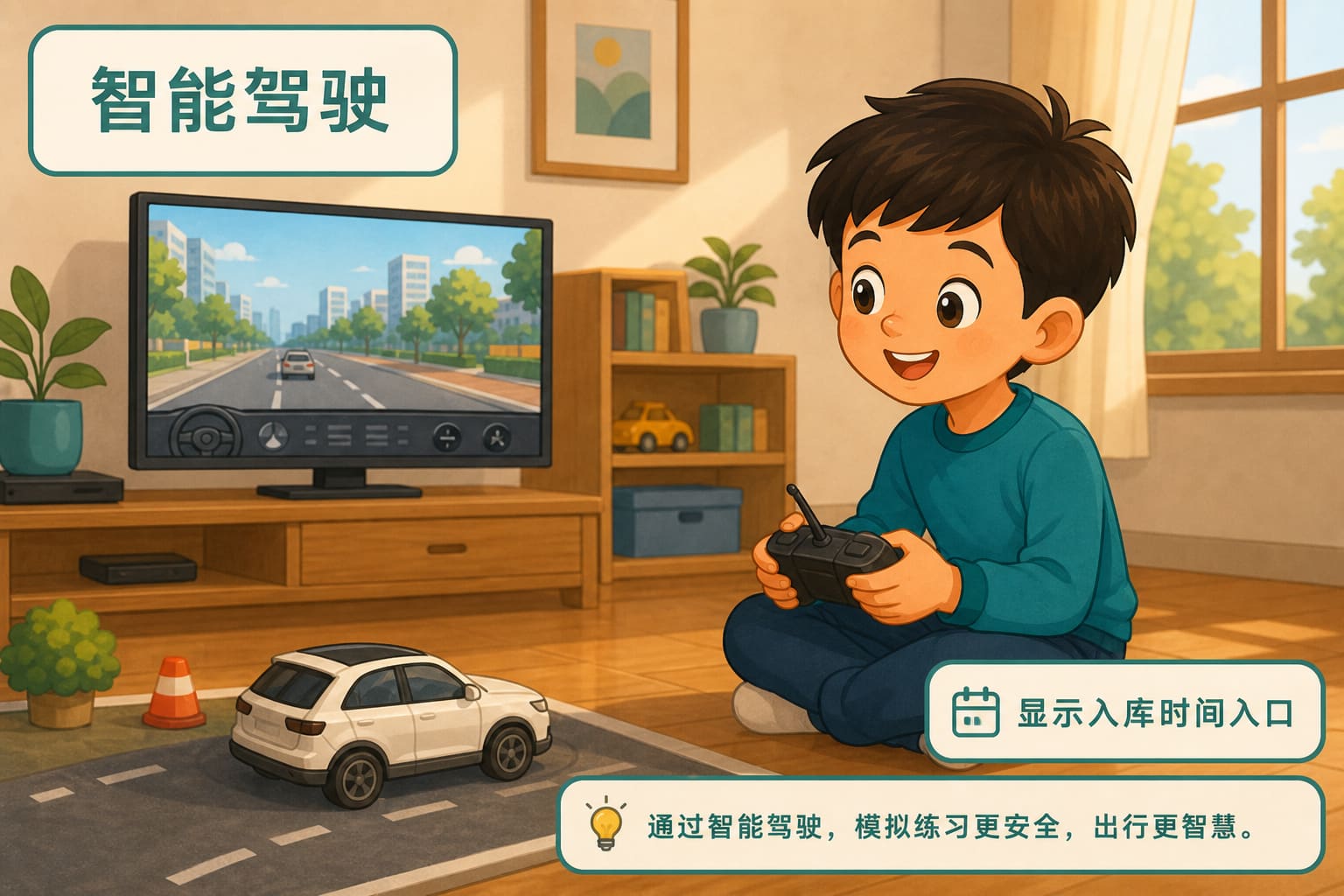 任务场景：显示入库时间入口
