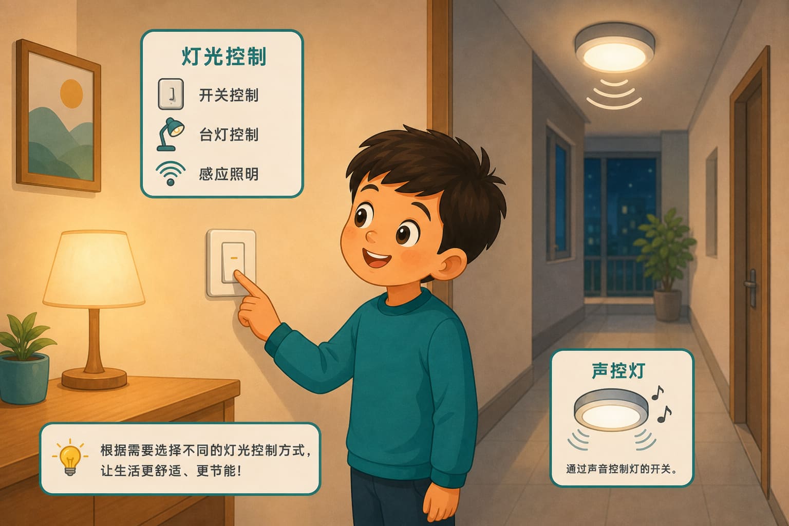 任务场景：声控灯