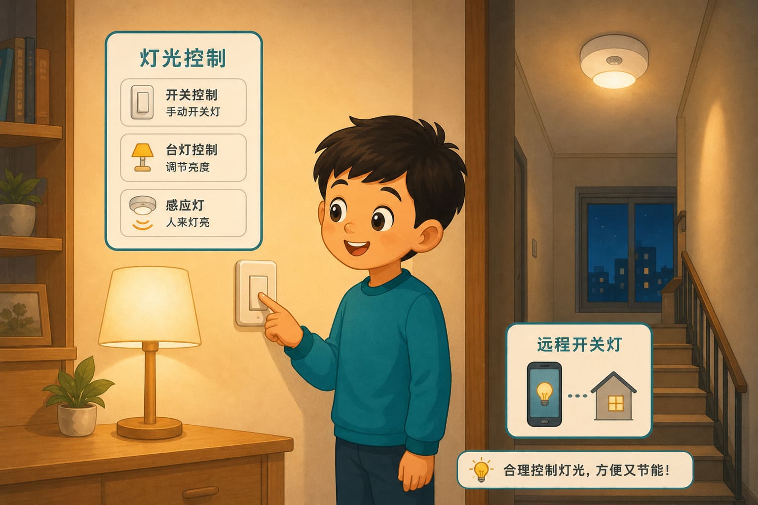 任务场景：远程开关灯
