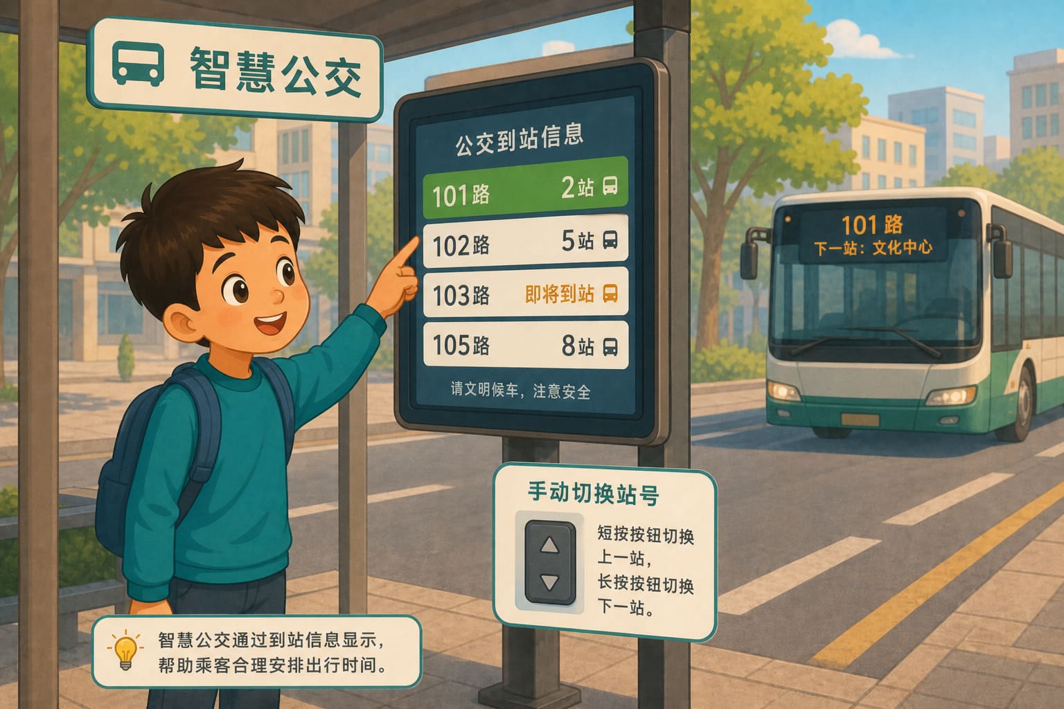 任务场景：手动切换站号