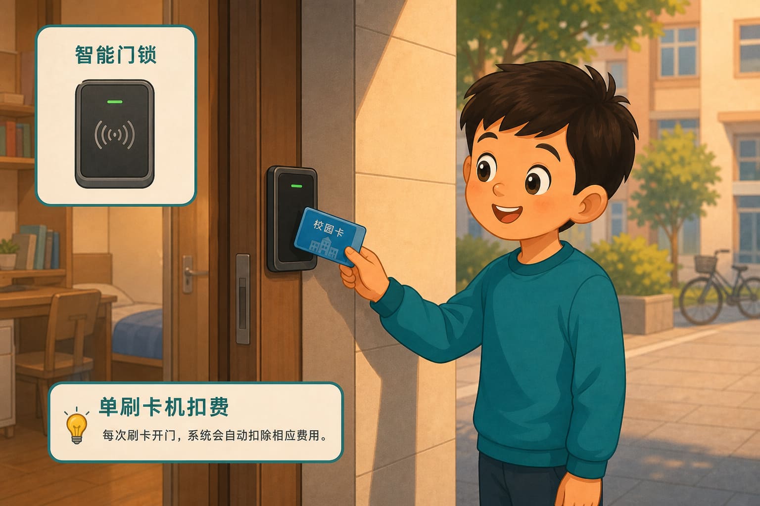 任务场景：单刷卡机扣费