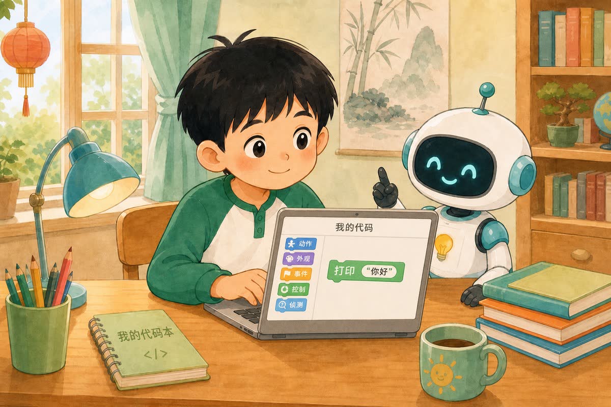 任务场景：第一次让程序在屏幕上说话