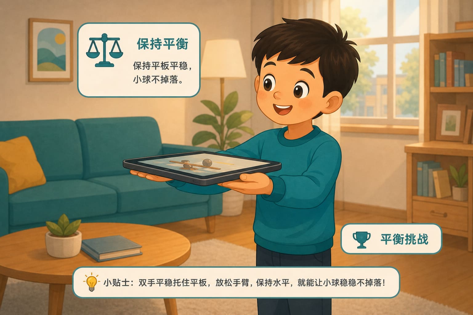 任务场景：四平八稳-平衡挑战