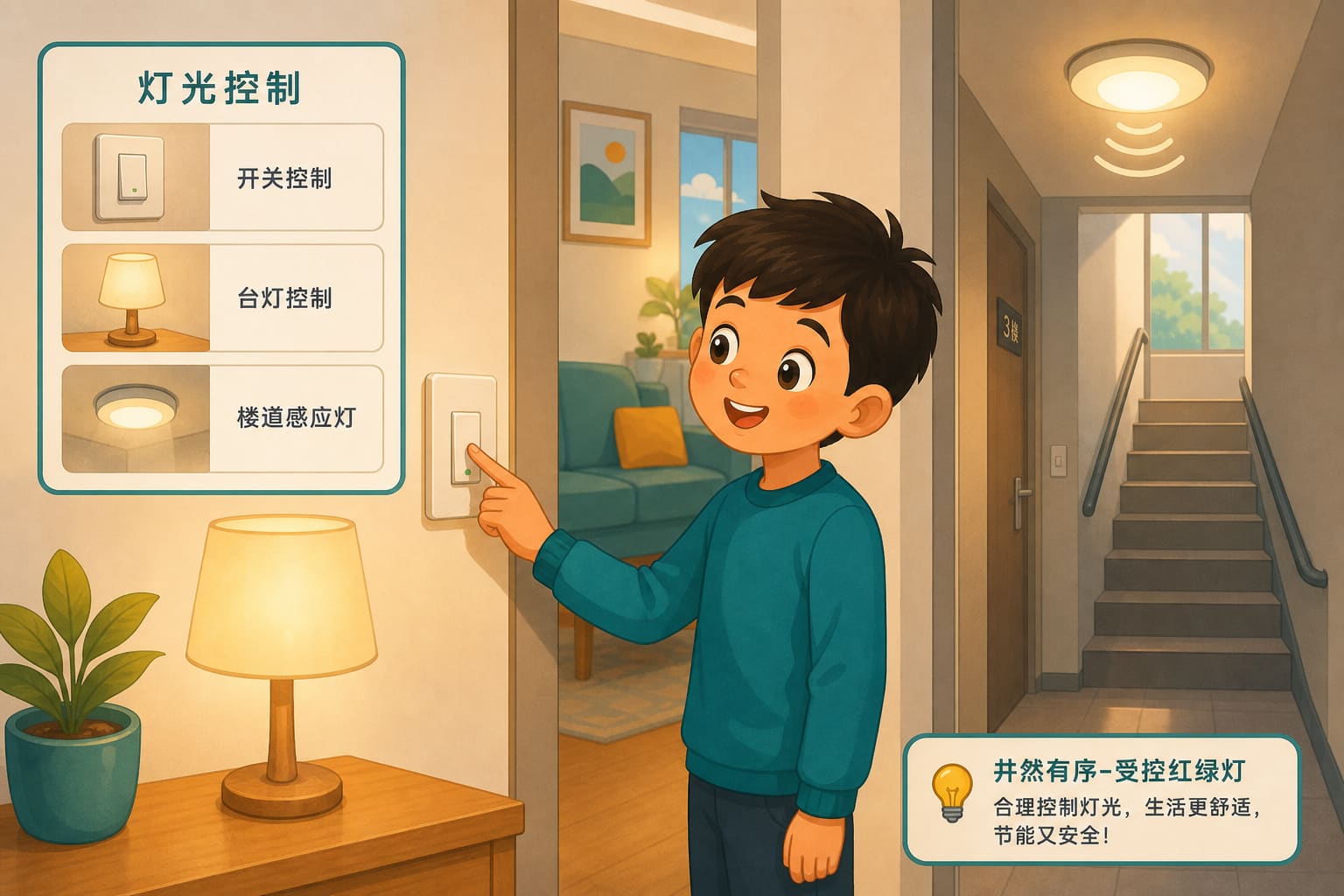 任务场景：井然有序-受控红绿灯