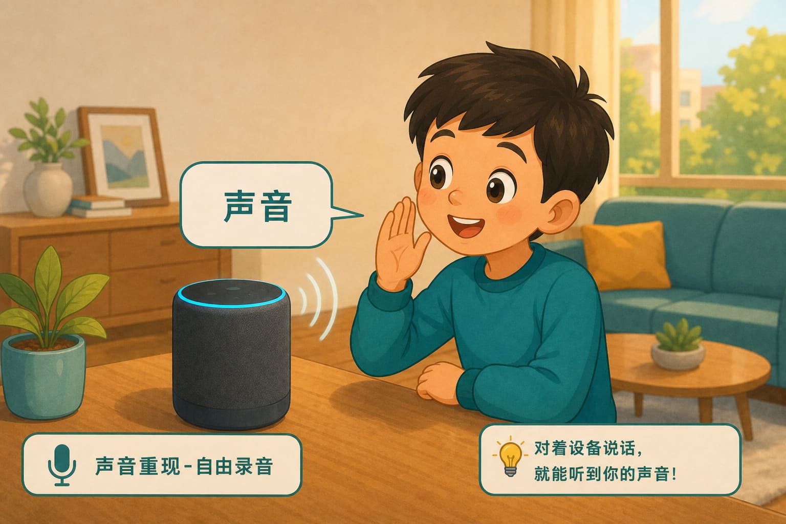 任务场景：声音重现-自由录音