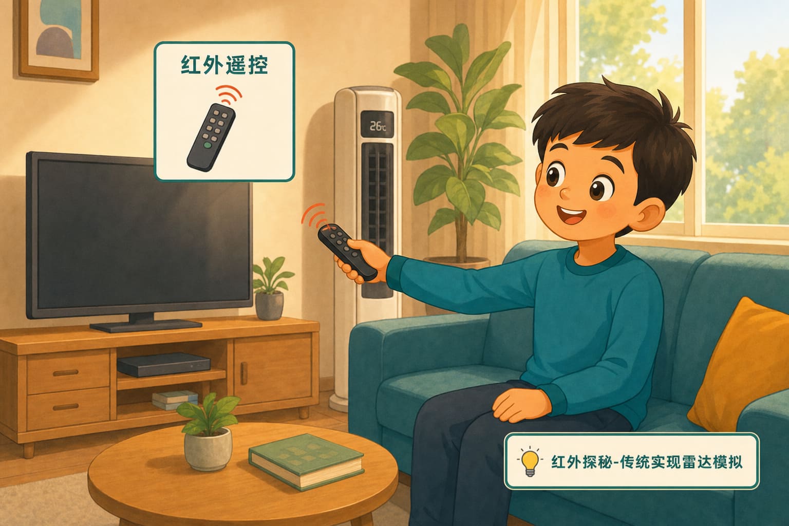 任务场景：红外探秘-传统实现雷达模拟