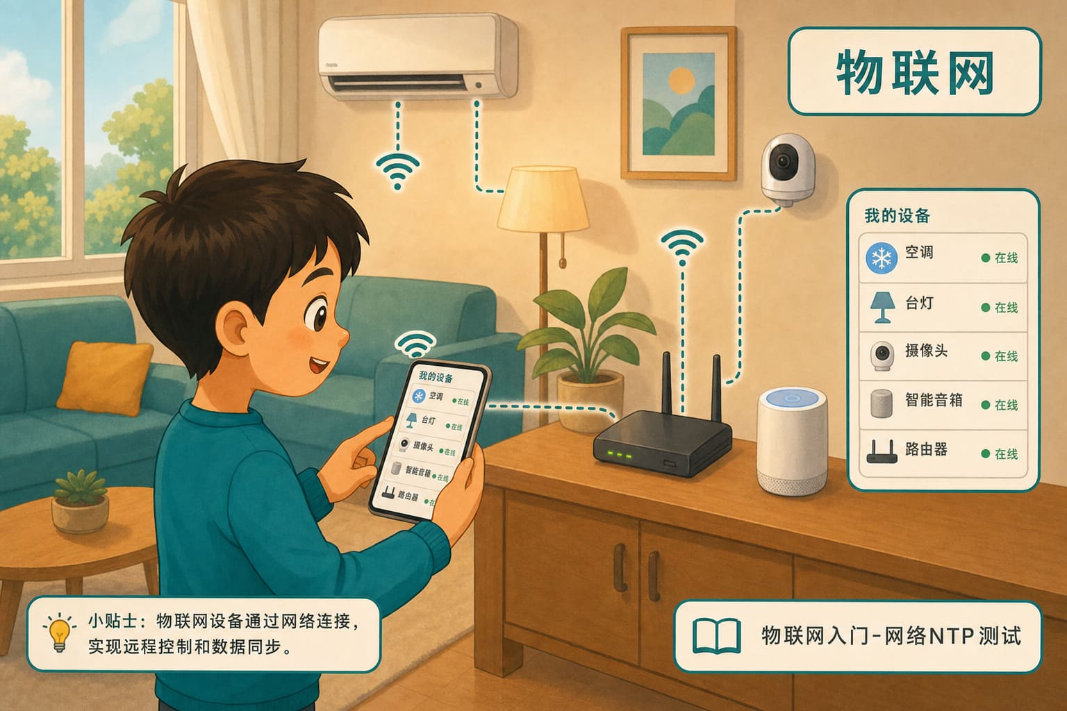 任务场景：物联网入门-网络NTP测试