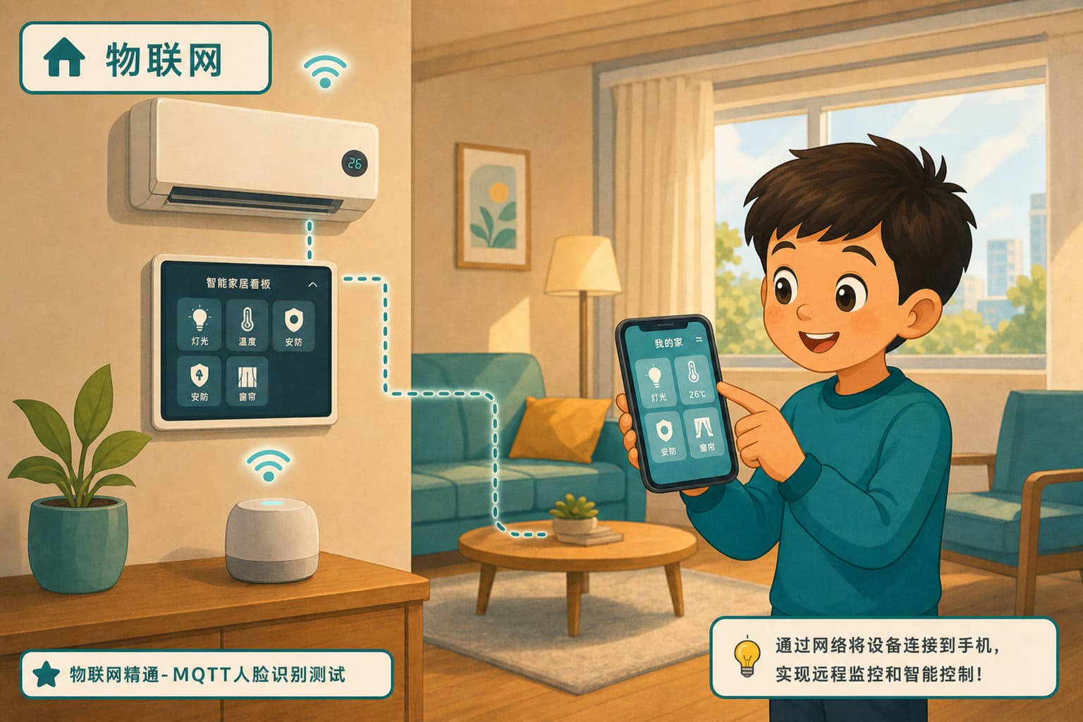 任务场景：物联网精通- MQTT人脸识别测试