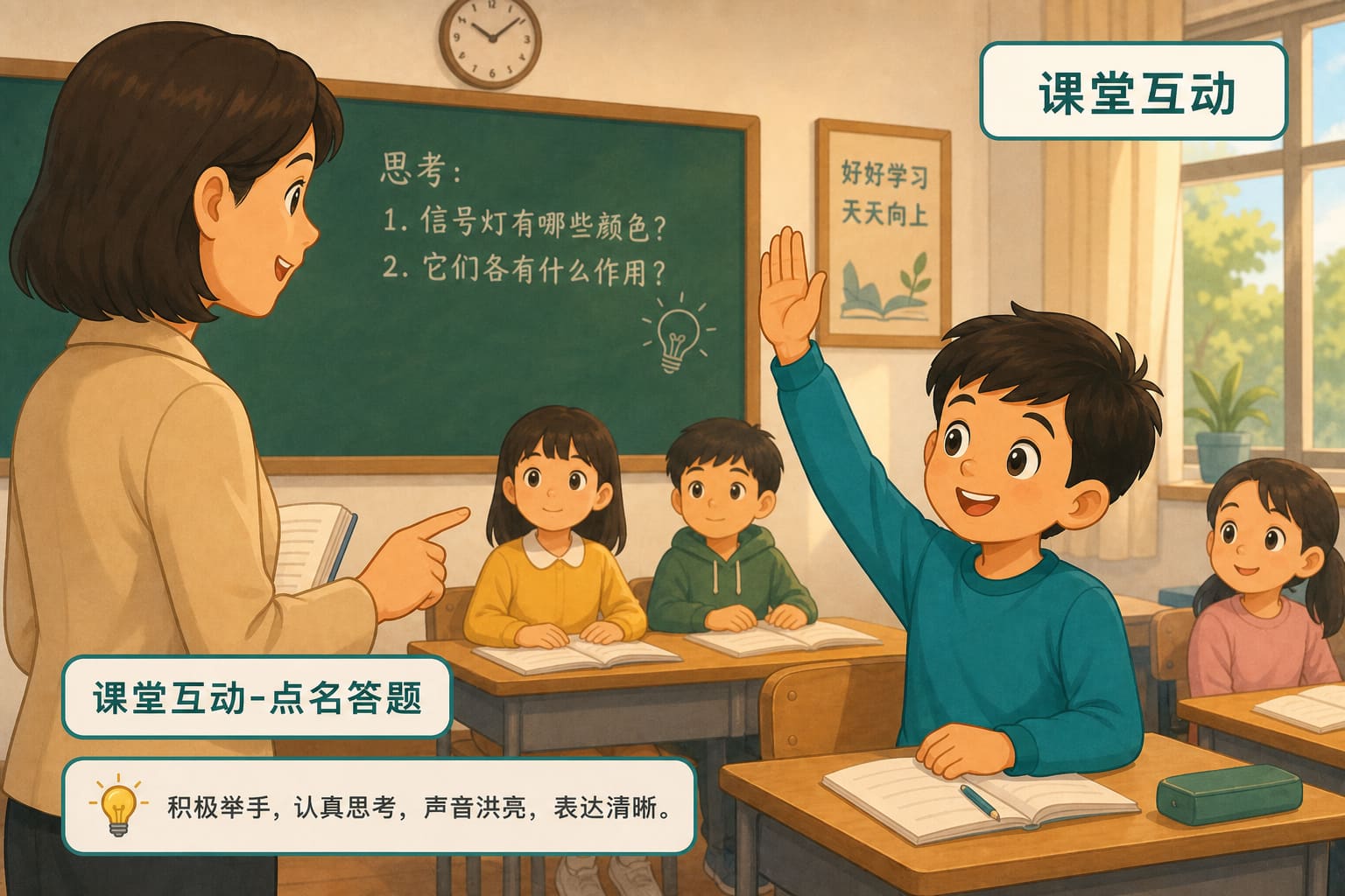 任务场景：课堂互动-点名答题