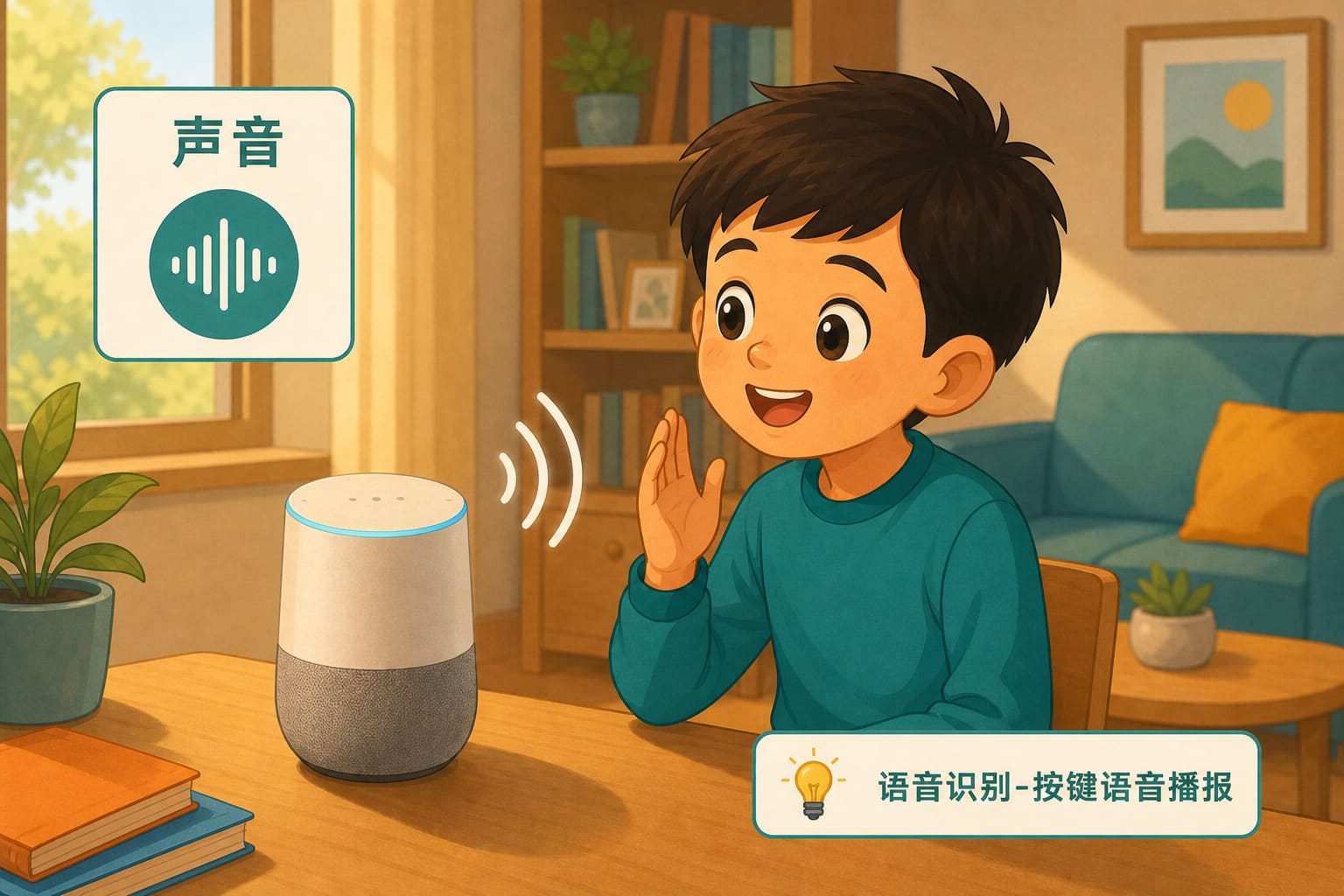 任务场景：语音识别-按键语音播报