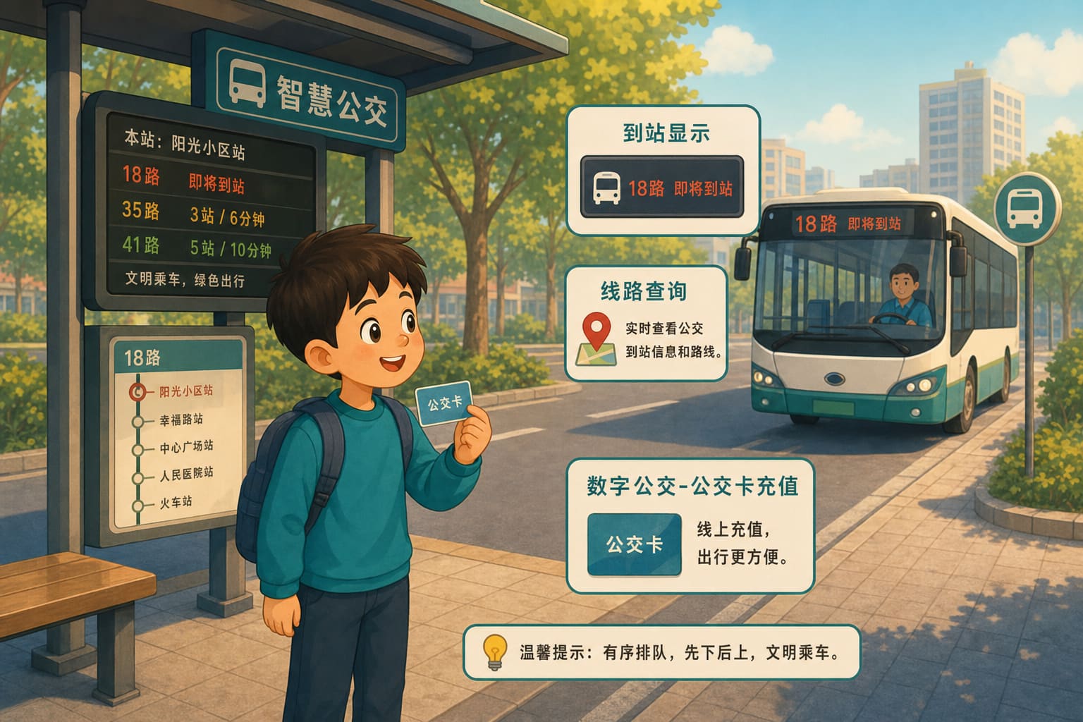 任务场景：数字公交-公交卡充值
