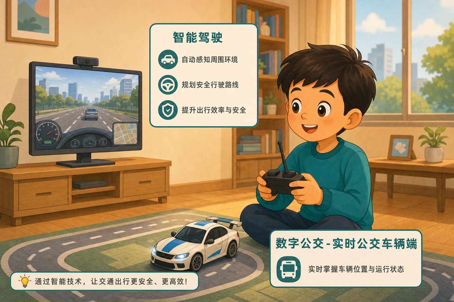 任务场景：数字公交-实时公交车辆端